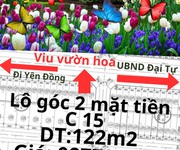 Tìm đâu thấy   Lô góc 2 mặt tiền trục chính xã Đại Tự đi Yên Đồng - Yên Lạc - Vĩnh Phúc.