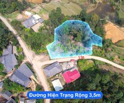 1 Bán đất diện tích 1200m2 tại khu du lịch Tả Van Chư, Bắc Hà, Lào Cai, view thung lũng, giá 1.X