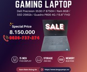 Laptop đồ họa gaming dell 3530 i7 - hiệu năng mạnh mẽ chỉ với 8.650.000đ