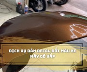 Tạo điểm nhấn mới: Dán decal đổi màu xe máy cực chất ở Gò Vấp