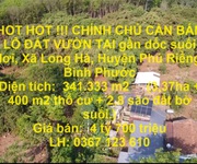 Hot hot     chính chủ cần bán lô đất vườn tại xã long hà, huyện phú riềng, bình phước