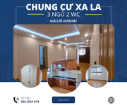Xa La  Bán Chung Cư 3 ngủ 2 WC nhà mới, giá chỉ 24tr/m2