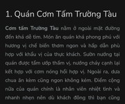 2 Chính chủ cơm tấm trường tàu cần bán nhà và chuyển nhượng thương hiệu