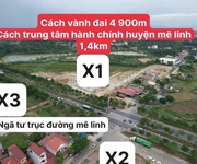 1 Đấu giá x1 tam đồng mê linh   lô : lk1-8 , mặt đường 100  duy nhất 1 lô mặt đường 100 mà giá chỉ