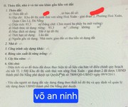 Cần bán đất đường 10.5m võ an ninh - hoà xuân - gía đầu tư