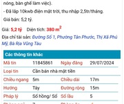 Chủ gởi bán căn nhà 5 lầu 1 trệt , phườn tân phước thị xã phú mỹ , bà rịa vũng tàu