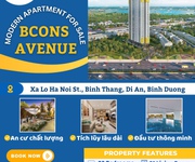 Căn hộ mặt tiền Xa Lộ Hà Nội Bcons Avenue giá từ 1,45 tỷ/căn. TT chỉ 5 nhận ngay chiết khấu 10,6
