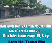 Chính chủ bán 150m2 đất mặt tiền nguyên khê giá tốt nhất khu vực