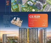 HOA HẬU 2PN - G3.1529 - The Sola Park Diện tích thông thủy: 61.5m