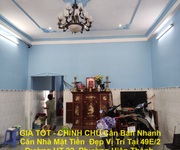 Giá tốt - chính chủ cần bán nhanh căn nhà mặt tiền  đẹp vị trí tại quận 12, tp hcm