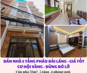 Bán nhà phố pháo đài láng 35m2 - 6 tỷ. vị trí đắc địa