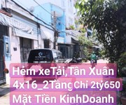 Đường xe tải - chỉ 2.65 tỷ - 64m2 - 2 tầng - vừa ở vừa kinh doanh - trung mỹ - tân xuân - hóc môn