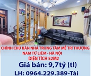 Chính chủ bán nhà trung tâm mễ trì thượng-nam từ liêm