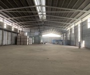 Cho thuê 1000m2 và 1800m2 ở ccn cầu gáo đan phượng kho cao 9m khung zamil