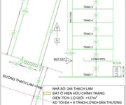1 Mtkd thạch lam - p. phú thạnh - q. tân phú 7x19m, 2 lầu