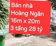 Bán nhà xe container 320m2 hoàng ngân phường 16 quận 8 giá chỉ 26,5  tỷ