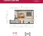 Căn hộ chung cư 1PN dự án PENINSULA