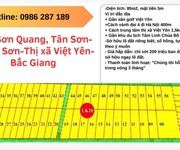 Cơ hội đầu tư đất nền giá rẻ tại kdc sơn quang - tân sơn - trung sơn - thị xã việt yên bắc giang