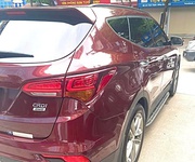 2 Cần bán xe santafe dầu cao cấp 2018 - xe nữ đi chủ yếu trong hà nội