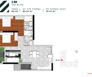 1 Bán căn hộ 2 phòng ngủ Urban Green tầng 11 - Tây Bắc view sông view Vạn Phúc, bằng giá HĐ