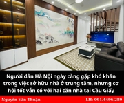 Mua nhà tại hà nội chưa bao giờ dễ dàng, nhưng những cơ hội hiếm có tại cầu giấy này là lựa chọn