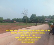 Hot hot hot - cần bán 5 lô đất mặt tiền tại xã bảo đài, huyện lục nam, tỉnh bắc giang.