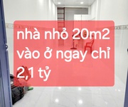 Bán nhà riêng 21m2 ba đình  2 tầng 2pn  phường 8 quận 8 giá chỉ 2,1 tỷ