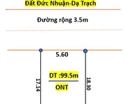 1 Bán đất đức nhuận dạ trạch diện tích 99.5m mặt tiền 5.56m nở hậu giá đầu tư