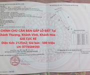 Chính chủ cần bán gấp lô đất tại khánh thượng, khánh vĩnh, khánh hòa - giá cực rẻ