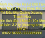 Chính chủ Cần Ra Lô Đất Tặng Kèm Nhà 2 Từng Khép Kín Vị Trí Đắc Địa Quảng Xương, Thanh Hoá