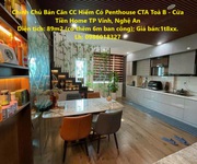 Chính chủ bán căn cc hiếm có penthouse cta toà b - cửa tiền home tp vinh, nghệ an