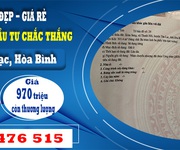 Bán cắt lỗ lô đất đẹp, giá rẻ tại thanh hối, tân lạc,  hoà bình - mua là thắng