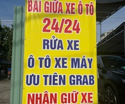 Bãi giữ xe rửa xe  24/24 và cho thuê đất trống