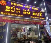 Sang nhượng quán bún bò huế vị trí đắc địa 45 cổ linh