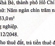 2 Bán nhà xưởng gần 6.000m2 tại KCN Hiệp Phước, Nhà Bè, HCM