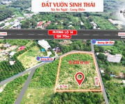 Đất vườn sinh thái ven biển long hải dt 87x67m góc 2mt nhựa qh 25 8m giá 1.2 tr/m2