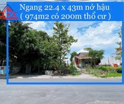 Bán lô đất gần 1000m2, có 200m2 thổ cư, kdc tân biên, biên hoà, gần công viên 30/4, chỉ 10,5 tỷ