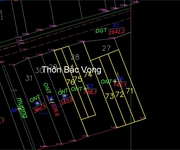 Bán đất đường nhựa liên xã. lô đất 155m thôn bắc vọng, bắc phú, sóc sơn. giá chỉ 1xtr/m2