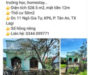 1 Chính chủ cần bán lô đất kp6, p. tân an, tx lagi  bình thuận