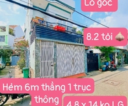 Nhà đẹp lô góc - hxh thông thẳng 1 trục - 2 tầng - n4.8 14 - full nt chỉ 8.2 tỷ tl