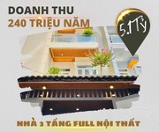 Bán nhà quận tân bình,45m2,trệt lầu   sân thượng,doan thu 240tr năm,full NT