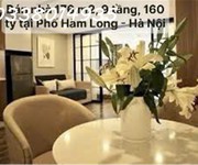 Bán nhà mặt phố hàm long, quận hoàn kiếm, hà nội, diện tích 176 m2, xây  9 tầng, sổ đỏ chính chủ.