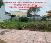 Đất đẹp   giá tốt - chính chủ cần bán lô đất tân đông hiệp, dĩ an, bình dương