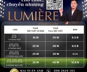 4 Cho thuê căn hộ lumiere riverside 3pn 93m , full nội thất, tầng cao view đẹp, giá 40 tr/th