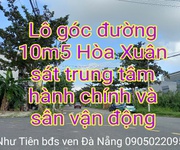 2r bán lô góc đường 10m5 Hòa Xuân, Đà Nẵng - vị trí đắc địa gần trung tâm hành chính mới và svd