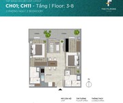 4 Chào bán căn hộ 2 phòng ngủ tòa nhà filmore đà nẵng tầng 7 mã căn ch07.11