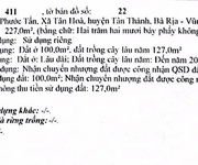 Chủ cần bán gấp đất bà rịa vũng tàu giá 50ty