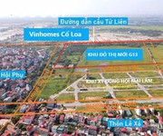 Bán 80m đất đấu giá x1 đông hội ,mai lâm ,đông anh gần vin cổ loa