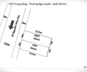 Chính chủ gửi bán gấp 2 lô F0 mặt đường Trung Dũng, Đồ Sơn.