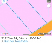 2 Bán đất xã bình sơn long thành 1000.2m2, giá 8,7 tỷ